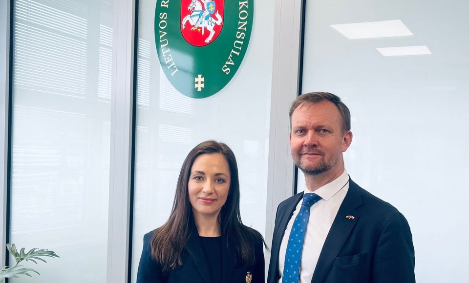 Ve Zlíně otevřený nový honorární konzulát Litvy posílí regionální vazby mezi Litvou a Českou...
