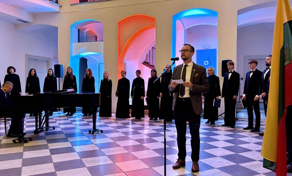  Jubiliejinės Čiurlionio programos finalinis akordas Prahoje nuskambėjo su „Aidijos“ dainomis