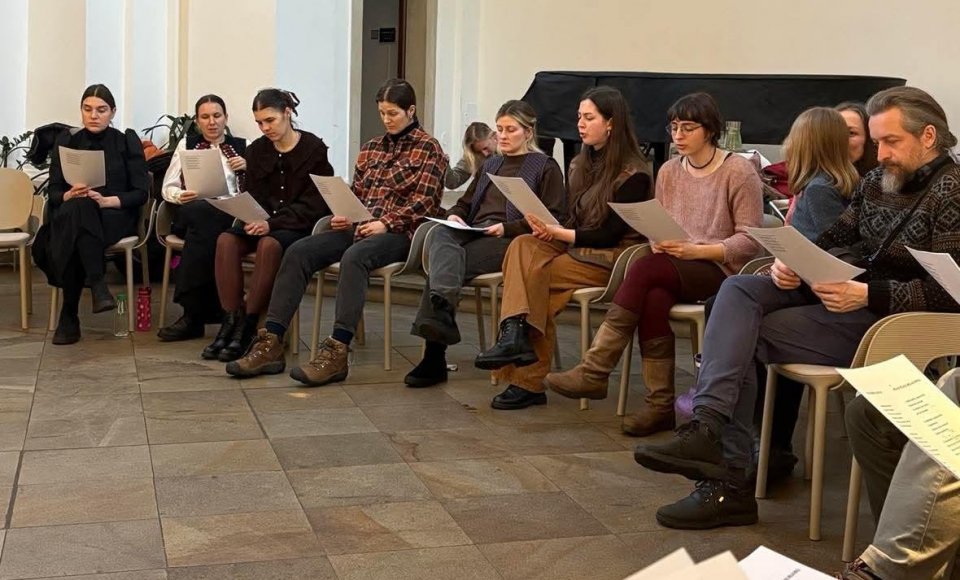 Lithuanians, Ukrainians and Czechs learned songs of their nations' struggles for freedom together